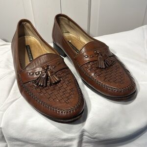 Florsheim Men's Brown Leather Shoes Vintage